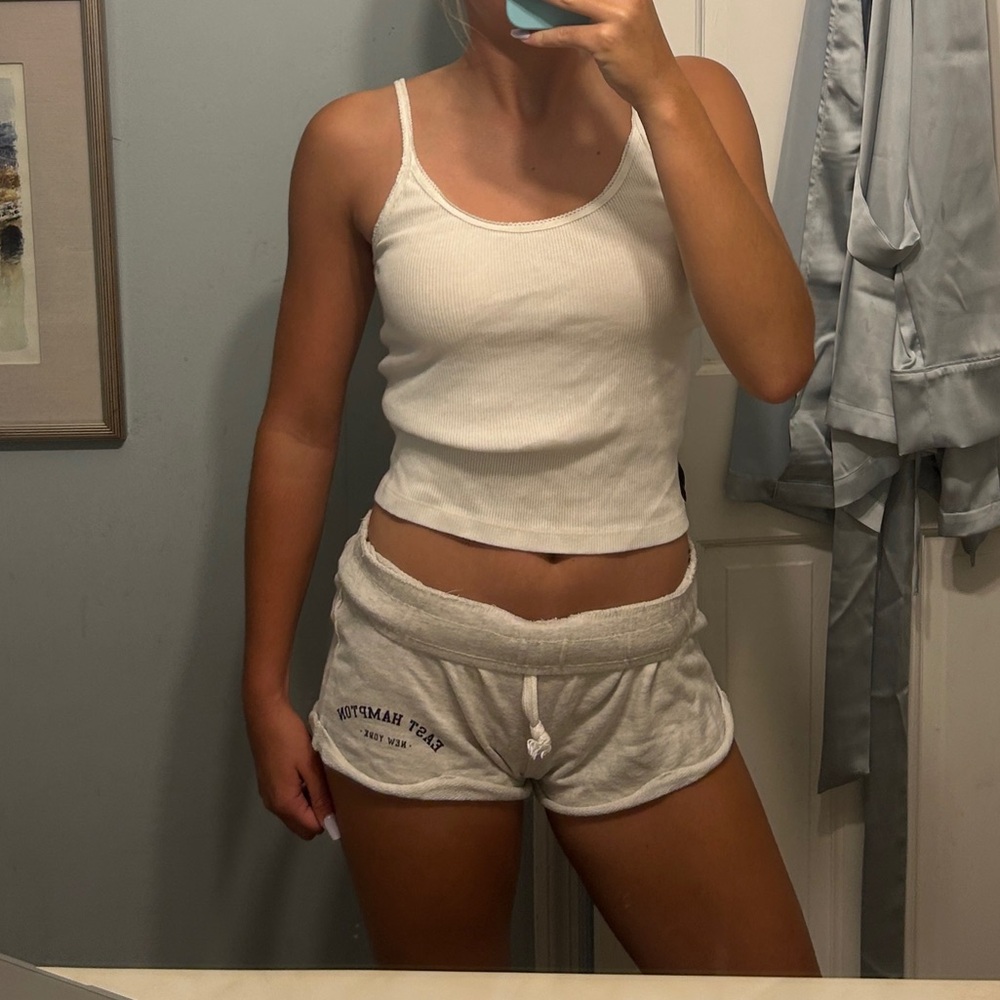 Ocean Drive Cream Lounge Shorts